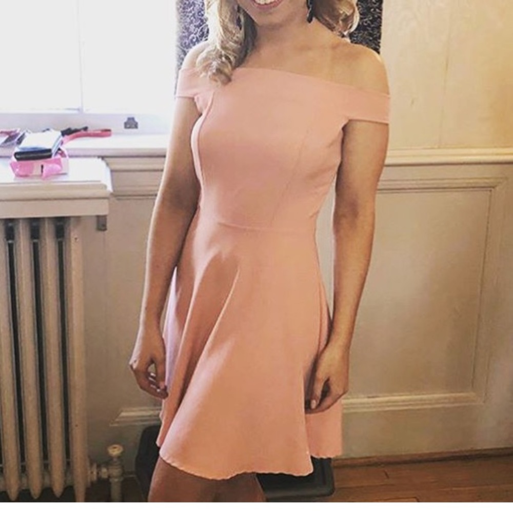 Pink Mini Dress